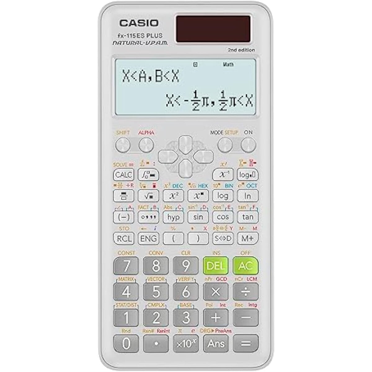 Calculadora Científica Casio Fx-115es Plus 2da Edición 16 Dígitos