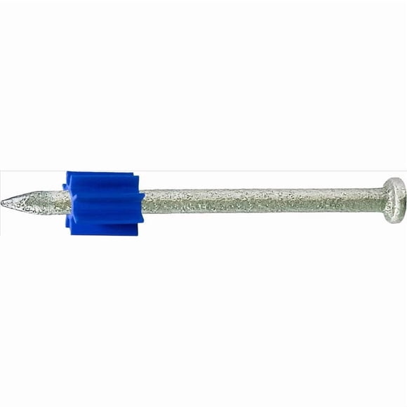Drive Pin Blue Point PD63FMG, cabeza plana de acero, 2,5 cm de largo, 100 unidades