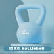 thumbnail image 3 of Pesa Rusa Kettlebell 10kg Crossfit Blanda azul, 3 of 5