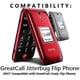 thumbnail image 2 of Combo de funda delgada y clip giratorio BELTRON para Alcatel Jitterbug Flip rojo, 2 of 8