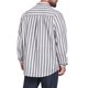 thumbnail image 3 of INSPIRE CHIC Camisas de Vestir a Rayas con Bolsillo en el Pecho para Hombre de Manga Larga y Cuello Mao M Gris, 3 of 4