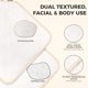 thumbnail image 2 of Toallita exfoliante ZOMCHI para rostro y cuerpo (blanca, paquete de 3), 2 of 7
