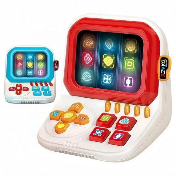 Juego de Baile Infantil Para Dedos Con Pantalla y Sonido rojo