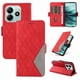 thumbnail image 4 of Funda Cartera para Xiaomi Redmi Note 14 5G con Tarjetero Soporte y Correa Rojo, 4 of 6