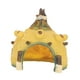 thumbnail image 2 of Decoración Para Pecera, Accesorios Que Ahorran Espacio, Refugio Para Tortugas De Acuario, Color Amarillo, 2 of 3