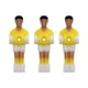 thumbnail image 3 of 3 Uds Mesa De Fútbol Hombres Jugador Deportes Para Familia Futbolín Hombres Reemplazo Conjunto Amarillo, 3 of 3