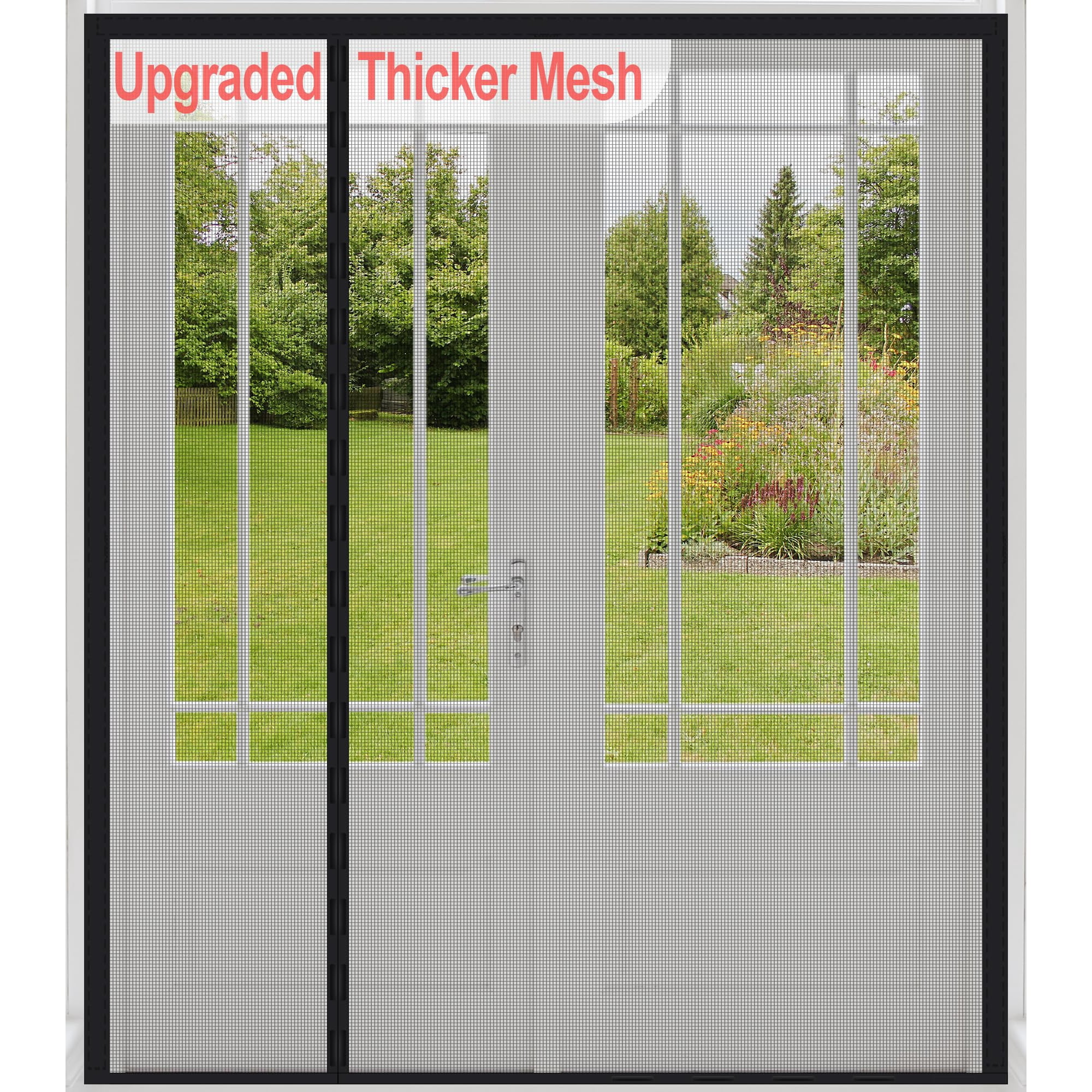 Puerta Mosquitera Magnética Okayavo Reversible 190 X 205 Cm