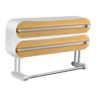 Bothyi - Cortador De Envoltorio Transparente Que Corta Suavemente El Cortador De Envoltorio De Alimentos Para El Hogar Organizador De Envoltorio Marrón Claro