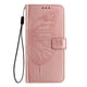 thumbnail image 2 of Funda cartera mariposa para Samsung Galaxy A16 4G con soporte y ranuras para tarjetas Oro rosa, 2 of 5