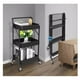 thumbnail image 3 of Carrito De Almacenamiento Organizador 3 Niveles Con Ruedas Negro, 3 of 6