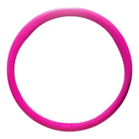 Magideal - Protector Para Volante De Coche, Protección De 15 Pulgadas, Decoración Para Todas Las Estaciones, Accesorios Antideslizantes Para Automóvil, Cubierta Rosa Roja