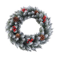 Bothyi - Guirnalda Navideña Artificial, Guirnalda Navideña Para El Hogar, Dormitorio, Porche, Diámetro 30Cm