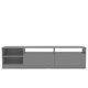 thumbnail image 2 of Rack Tv 75 Moyan 2 Puertas Gris, 2 of 7