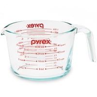 Taza Medidora Pyrex De Vidrio Para Microondas De 4 Tazas