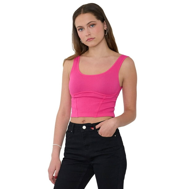 Peto Mujer Corsetero Seamless Fucsia Corona