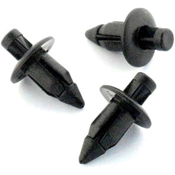 Juego de 25 clips de plástico negro Sluswallow para Suzuki
