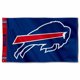 thumbnail image 1 of Bandera de lona WinCraft 91 cm x 152 cm Buffalo Bills, 1 of 6