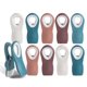thumbnail image 1 of Clips para bolsas con cierre hermético para cocinar con color para almacenar alimentos, paquete de 10, 1 of 4