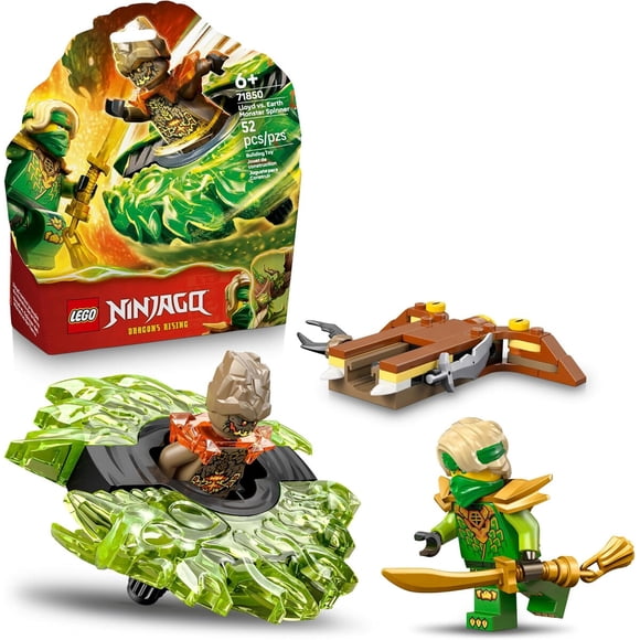 LEGO NINJAGO Spinner Lloyd vs Monstruo de Tierra 71850