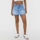 thumbnail image 2 of Skort Mujer Mini Azul Medio Corona, 2 of 5