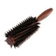 thumbnail image 4 of Cepillo redondo para el pelo recto para rizar el cabello 02 de Styling Bristles Wood Styling, 4 of 5