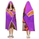 thumbnail image 3 of WordGirl Manta Capa con Capucha Anti-Bolitas, Manta de Lana Ártica Suave, Manta Portátil de Felpa Ligera y Lujosa, Poncho para Siesta en Casa y Oficina, 100*130cm, 3 of 6