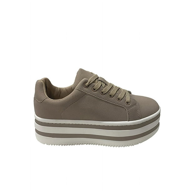 Zapatilla Gamuza Ecológica ZAX45 Beige