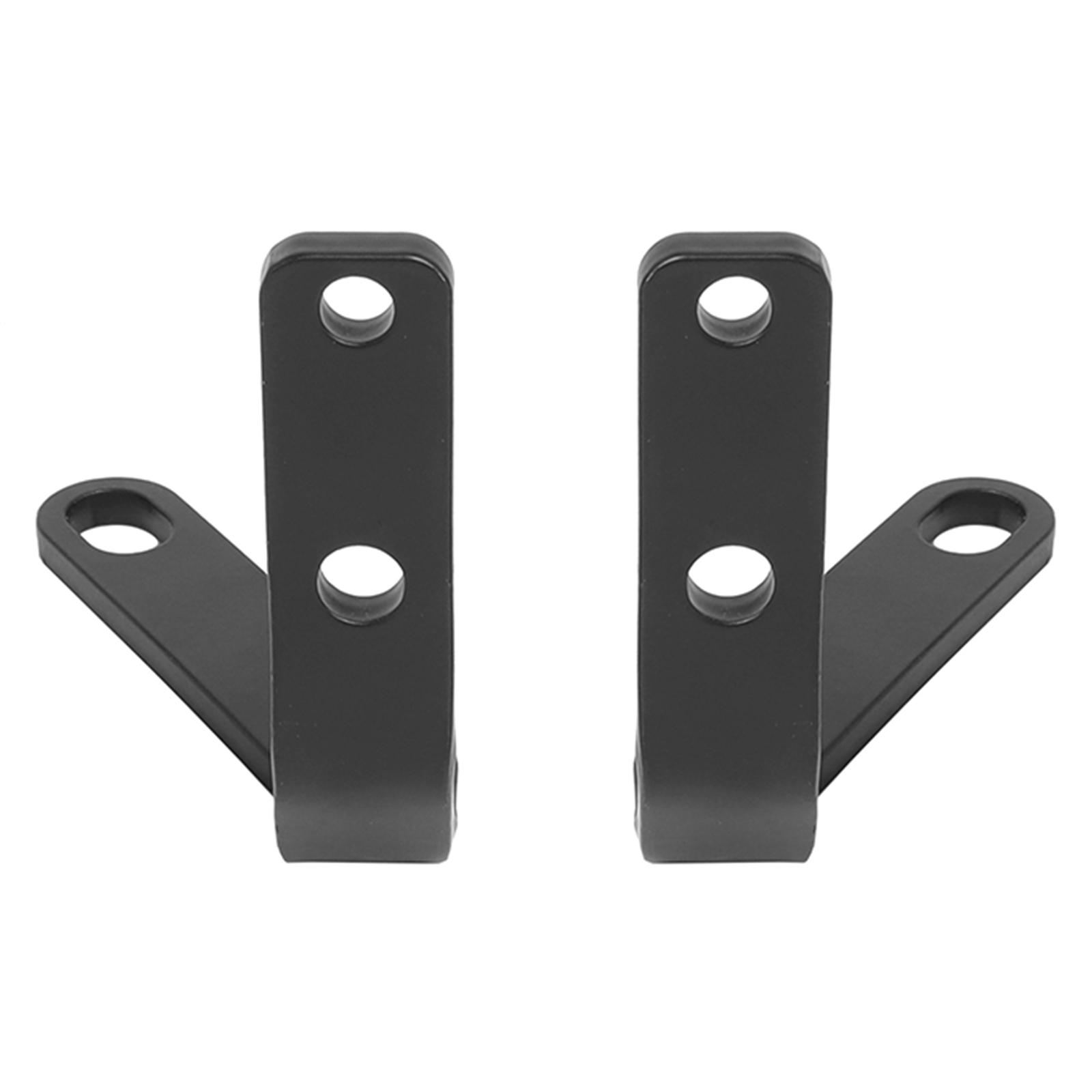 Ioensy - 2 Soportes De Espejo Retrovisor Lateral Para Manillar Aptos Para Honda Rebel 500 300