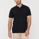 thumbnail image 3 of Polera Hombre Piqué Negro Lisa Corona, 3 of 5