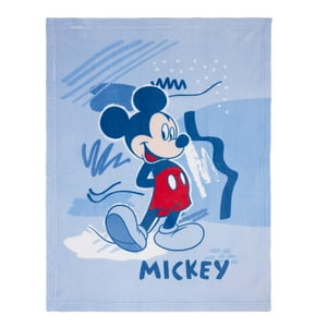 Frazada Coral Bambino Mickey Graffiti Niño