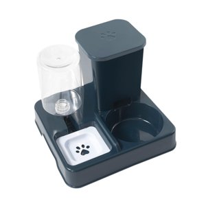 Ioensy - Alimentador De Gatos Y Agua Gatos Dispensador De Agua Y Tazón De Comida Para Animales Pequeños