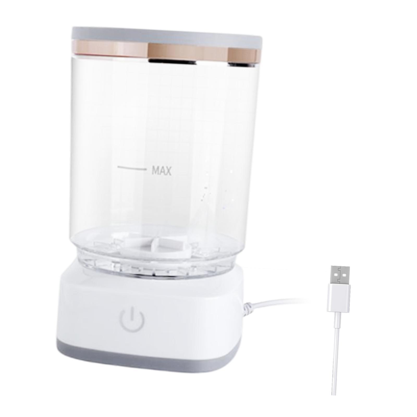 Magideal - Máquina Para Lavar Brochas De Maquillaje, Suministros Para Salón, Secado Rápido, Automática, Máquina Para Limpiar Brochas, Herramienta De Limpieza De