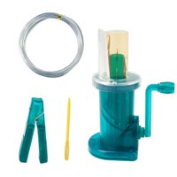 Bothyi - Mini Máquina De Tejer Easy Weaver Knitter Diy Para Bufandas Pulseras Suéteres Verde