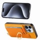 thumbnail image 3 of Funda Magnética Para Iphone 14 Pro Con Billetera Y Anillo Protector Resistente Orange, 3 of 6