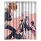 thumbnail image 1 of Cortina de ducha Dangan Ronpa Kirigiri X Naegi, juego de cortinas de baño con ganchos, tamaño 60 x 72 pulgadas, 1 of 3