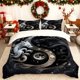 thumbnail image 1 of Yin Yang Tai Chi Dragon Printed Duvet Cover Set Includes a Duvet Cover And Two Pillowcases Suitable for All Seasons Essential for Home Bedrooms And Guest Rooms, 1 of 1