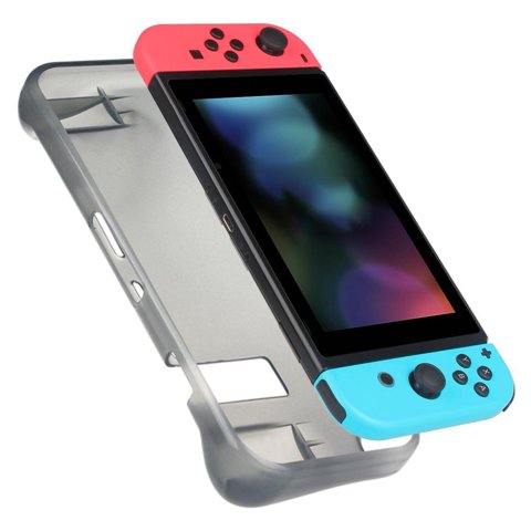 Genérico - Protector De Tpu Compatible Con Nintendo Switch V1/V2 Negro