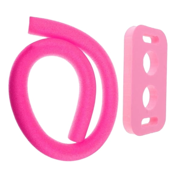 Fideos Flotantes Para Piscina Para Niños Y Adultos, Flotadores De Juegos Acuáticos De 150 Cm Con Conector, Color Rosa