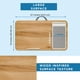 thumbnail image 5 of Lap Desk LapGear Home Office, madera de roble veteado para ordenadores portátiles de 15,6 pulgadas, 5 of 6