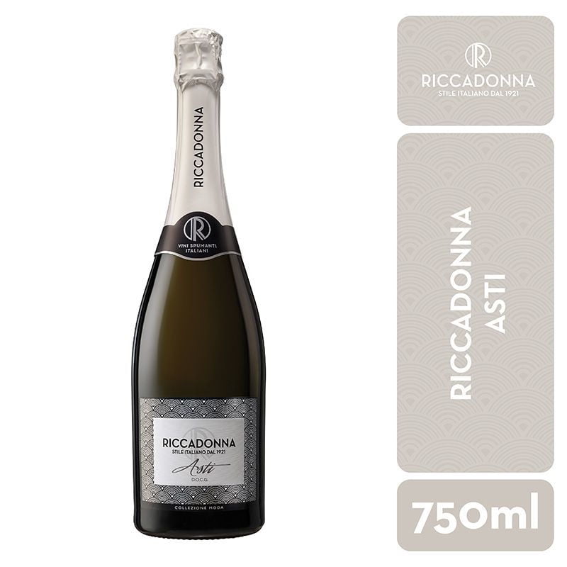 Espumante Asti Dolce 7° Botella 750 cc Riccadonna