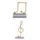 thumbnail image 3 of 2 Uds. Figuras Decorativas De Notas Musicales Para Gabinete, Caja De Regalo, Acentos De Decoración Artística, 3 of 5