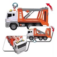 Genérico - Camion Grua Vehiculo De Friccion Con Luces Y Sonido Grande