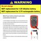 thumbnail image 3 of Batería de litio EEMB ER14505 3,6 V 2700 mAh AA, paquete de 20, 3 of 8