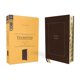 thumbnail image 1 of Biblia HarperCollins KJV de gran formato con cubierta de cuero suave color marrón, 1 of 9