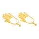 thumbnail image 4 of 2 Soportes Para Camilla De Guantes De Golf Para Mantenimiento En Exteriores., 4 of 5