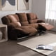 thumbnail image 1 of Bergere Perugia Reclinable 3 Cuerpos Tela Velvet Chocolate, 1 of 8