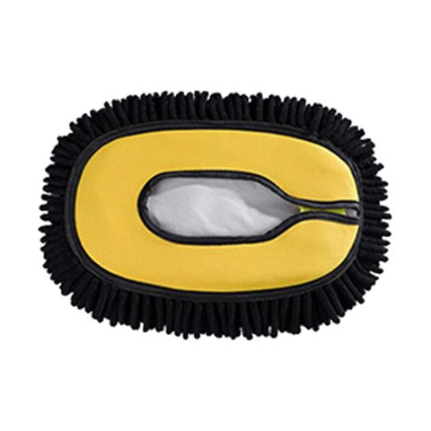 Magideal - Cubierta De Cabeza De Microfibra Para De Lavado De Mango Largo De Coche, Medida Duradera, Accesorios De Lavado De Vehículos De 10,6X6
