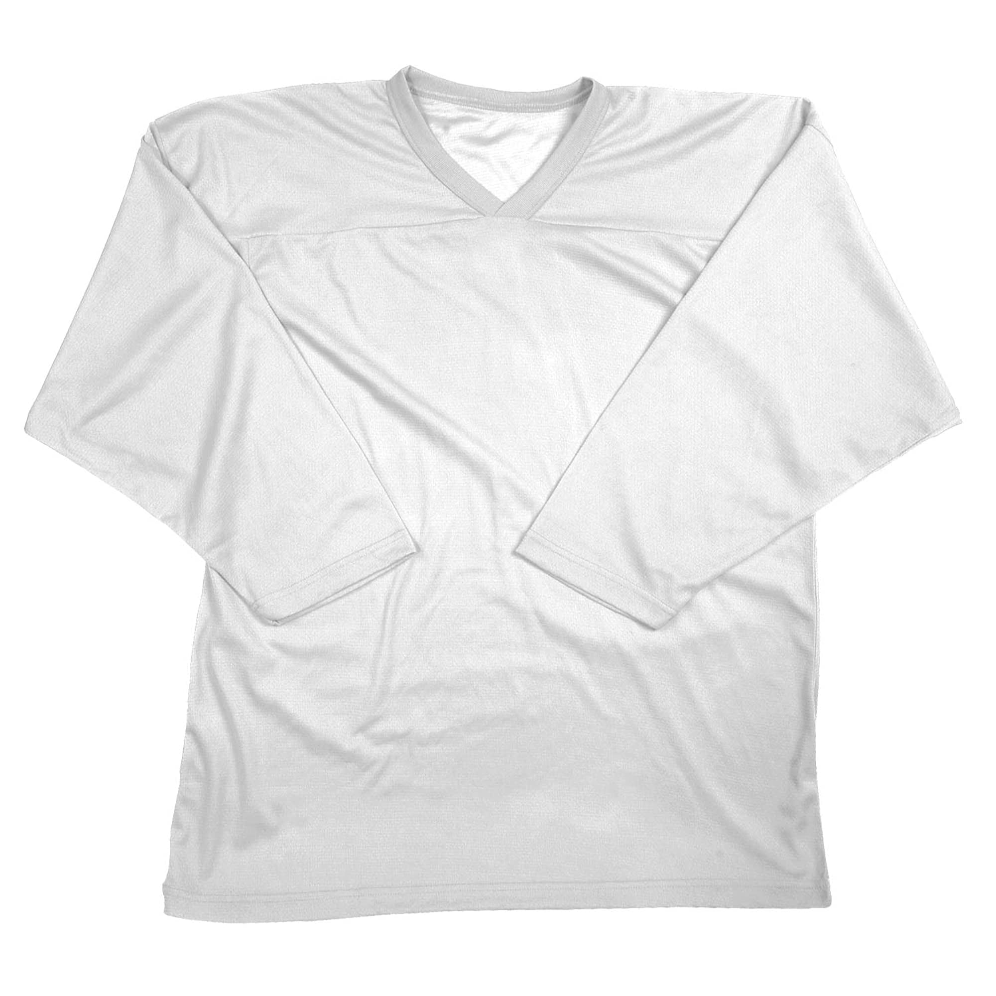 Camiseta De Hockey Martin Sports Para Jóvenes, Talla Pequeña, Blanca
