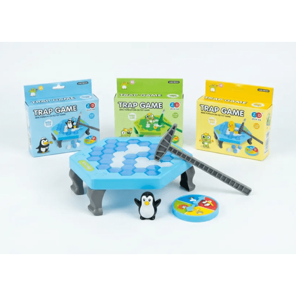 Juguete Juego De Mesa Salva Pinguino Trampas Infantil