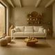 thumbnail image 1 of Sofá 3 Cuerpos Libera Beige Tela – Confort y Estilo para tu Hogar, 1 of 9